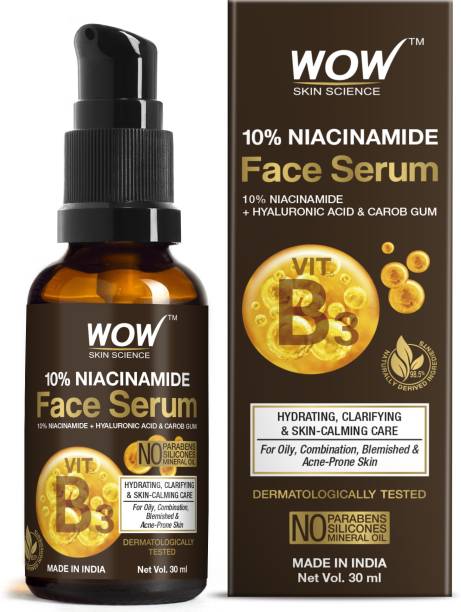 WOW SKIN SCIENCE 10% Niacinamide Serum For Blemishes, Oil Control & Acne Spots