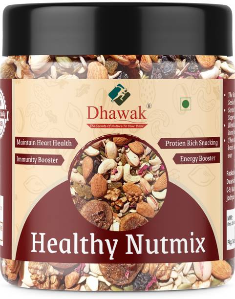 Dhawak Dry Fruits Nutmix Mix Seeds and Dry Fruits for eating Jar Pack Assorted Seeds & Nuts