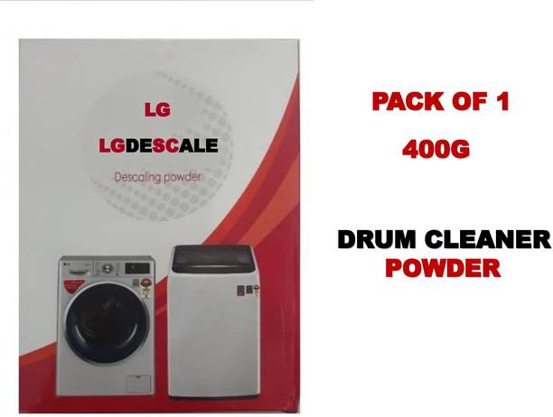 LGDESCALE WASHING MACHINE DRUM CLEANER For LG, SAMSUNG, WHIRLPOOL, IFB &amp; BOSCH Detergent Powder 400 g