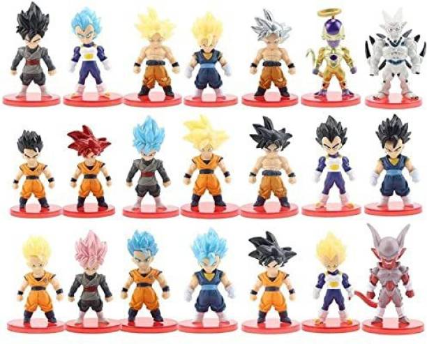 Augen Dragon Ball Z 21 Pieces Action Figure Cake, Offic...