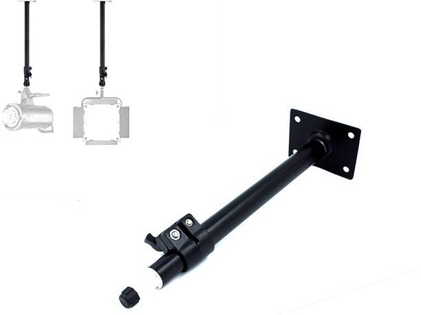 SHOPEE 12-20inch Video/Still Photography Studio Wall Ceiling Mount Arm Stand Boom with 1/4" Thread for Camera Photo Studio Video Strobe Light, Flash, Ring Light Straight Flash Bracket