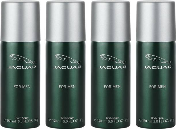 JAGUAR For Men Deodorant Spray 150ml (Pack of 4) Deodorant Spray  -  For Men