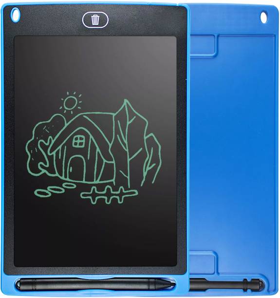 SOJUBA Digital RuffPad Slate Re-Writing Paperless Board Handwriting Pad Drawing Board LCD Writing Tablet Pad Learning Educational Toys+Mobile Stand For kids Play&Fun 8.5 x 7 inch Graphics Tablet