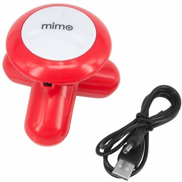 RK RETALIER Electric Mini Mimo Massager Lightweight Compact Battery Operated Or USB Powered Full Body Vibration Massager | 3 Leg Vibration Mimo Roller Massager