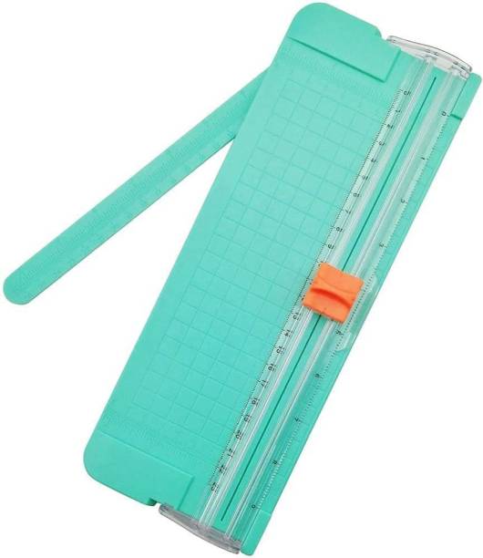 Just Flowers A5 Size Plastic Grip Hand-held Paper Cutter