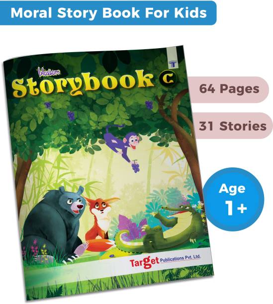 Blossom Moral Story Book For Kids 1 Years To 10 Years Old In English | 31 Fairy Tale Stories With Colourful Pictures | Best Bedtime Children Story Book | Short Stories For Infants, Toddlers | Book C