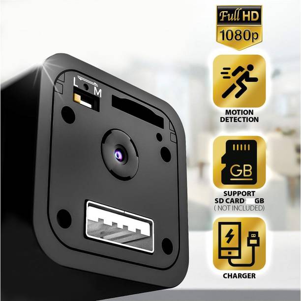 Bzrqx 1080p Full HD Plug Wall Charger Mini Spy Hidden cctv Camera USB 5MP 32GB Support Spy Camera