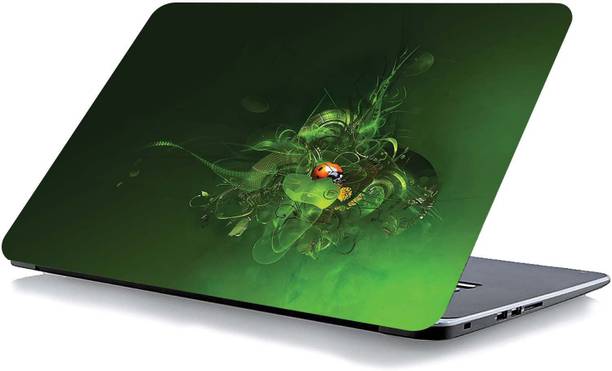 qth NATURAL LAP-5611 VINYL Reusable Laptop Skin Compatible for 15.6 inch