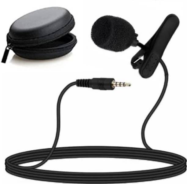 Zohlo Mini Singing Collar Microphone Recording Mic Clip with Noise Cancellation Microphone