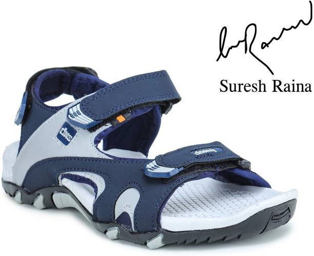Men Silver Sports Sandal