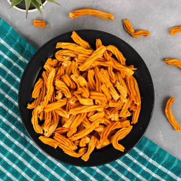 FreshoCartz Soya Sticks | Masala Chakli Snacks | Spicy Crispy Tangy Chakli Namkeen (250gm)