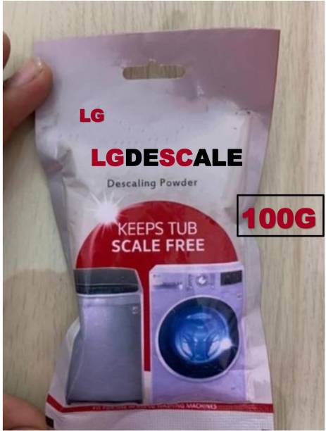 LGDESCALE WASHING MACHINE DRUM CLEANER For LG, SAMSUNG, WHIRLPOOL, BOSCH, IFB &amp; HAIER Detergent Powder 100 g