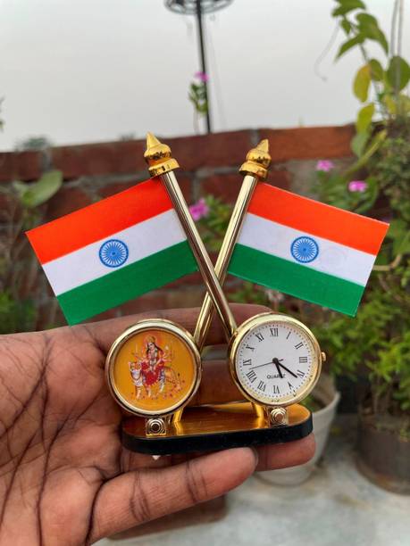 WOLCH indian flag Double Sided Wind Car Dashboard Flag