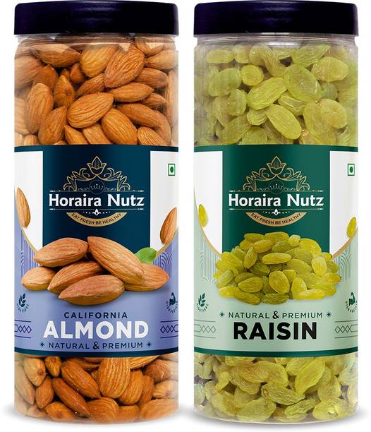 Horaira Nutz Premium Combo Almonds, Raisins