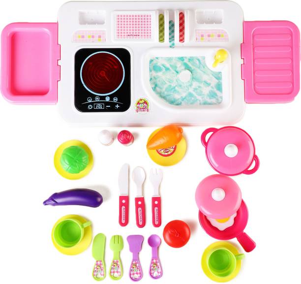 Toyspree Kids Kitchen Briefcase Set Trolley