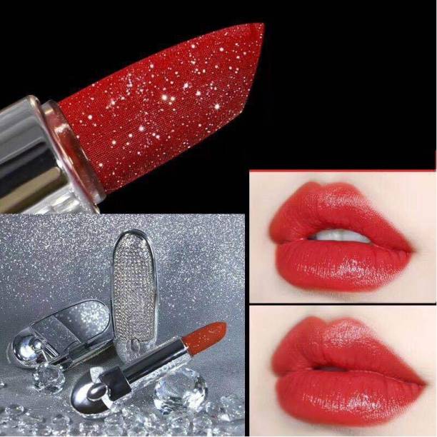 GULGLOW Glitter Lipstick Moisturizing Red Lipstick