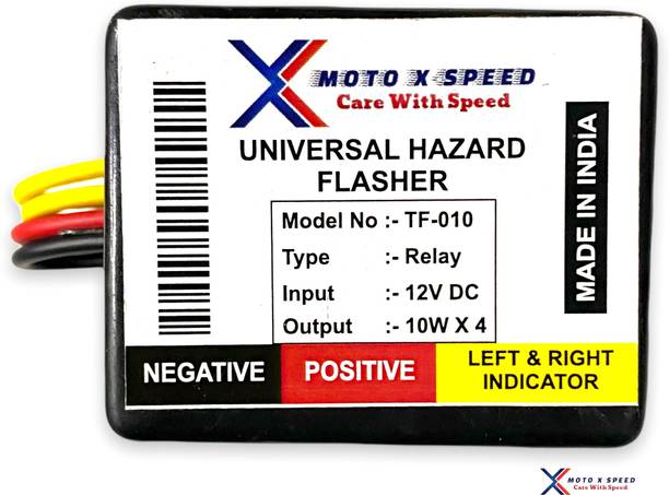 MOTO XSPEED Side, Rear, Front Flasher Indicator Light for Universal For Bike Universal For Bike