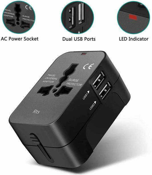 Jihaan universal travel adapter Worldwide Adaptor