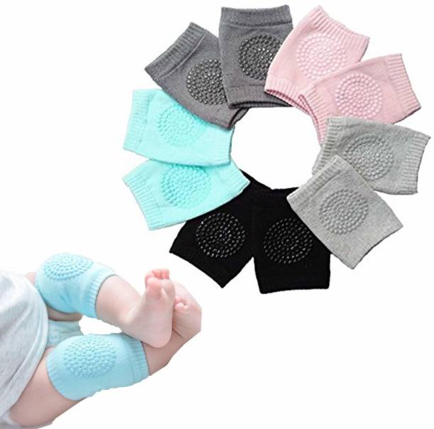 Insignu Knee and Elbow Safety Protector | Toddlers, Girls, Boys |Pads for Baby Crawling Multicolor Baby Knee Pads
