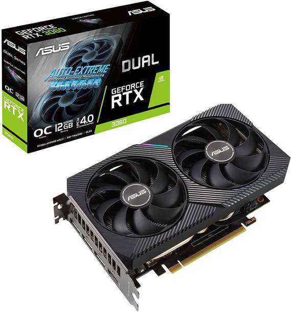 ASUS NVIDIA DUAL-RTX3060-O12G 12 GB GDDR6 Graphics Card