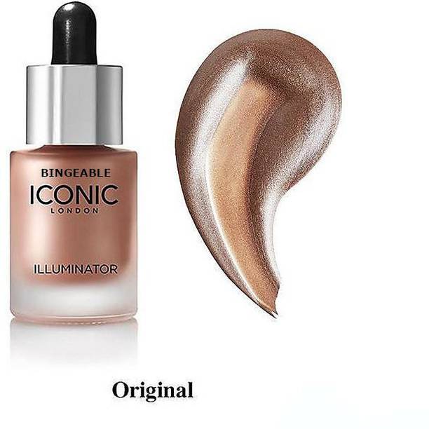 Bingeable ICONIC ILLUMINATORS LIQUID HIGHLIGHTER Foundation
