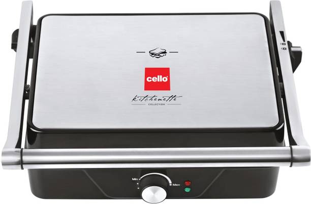 cello Super Club 1000 Jumbo Sandwich Maker, Silver Grill Sandwich Maker