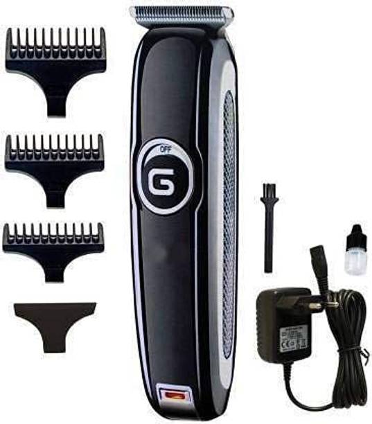 Geemy GM-6050 Professional Hair Trimmer, Hair Clipper, High Performance T-Blade Trimmer 60 min  Runtime 4 Length Settings