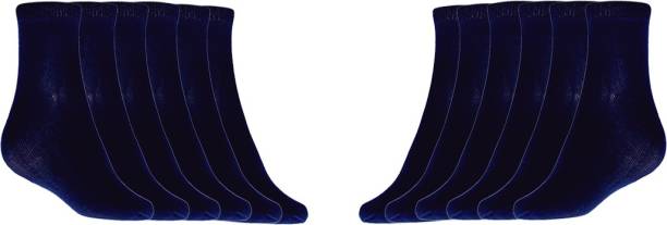 MUKHAKSH Blue Uniform Sock