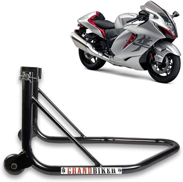 Grandbiker Rear Wheel Paddock Stand for Suzuki Hayabusa Black Bike Storage Stand