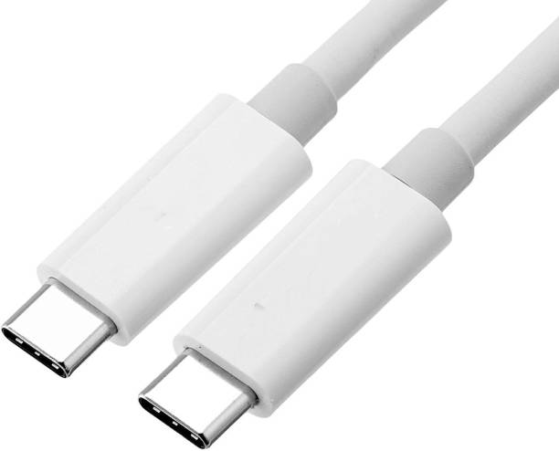 microware Fast Charging USB-C to USB-C Cable, USB Type-C to USB Type-C 1 m USB Type C Cable