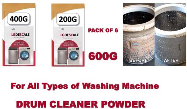 LGDESCALE WASHING MACHINE CLEANING POWDER FOR LG, SAMSUNG, WHIRLPOOL, BOSCH, IFB &amp; HAIER Dishwashing Detergent