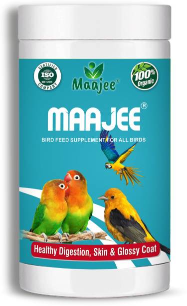 MAAJEE Bird Feed Supplement - Bird Feeder For Balcony - Mineral Mixture Pet Health Supplements