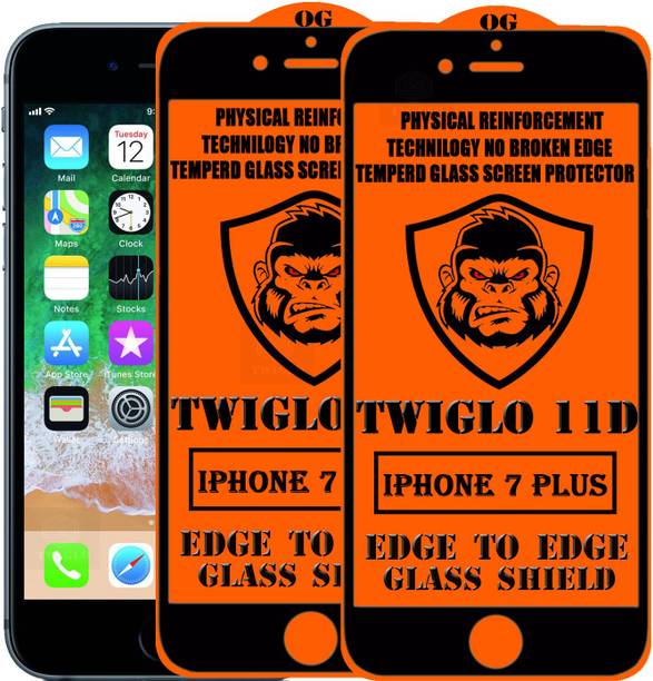 TWIGLO Edge To Edge Tempered Glass for Apple iPhone 7 Plus