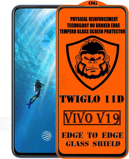 TWIGLO Edge To Edge Tempered Glass for VIVO V19