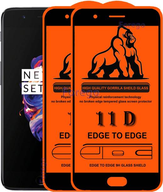 GABZO Edge To Edge Tempered Glass for OnePlus 5