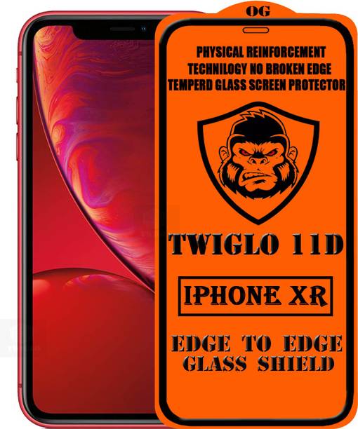 TWIGLO Edge To Edge Tempered Glass for Apple iPhone XR