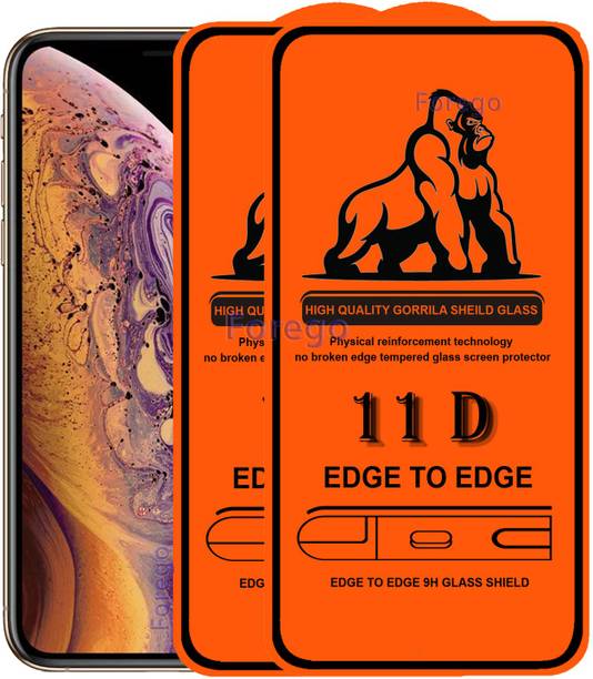 Forego Edge To Edge Tempered Glass for Apple iPhone XS