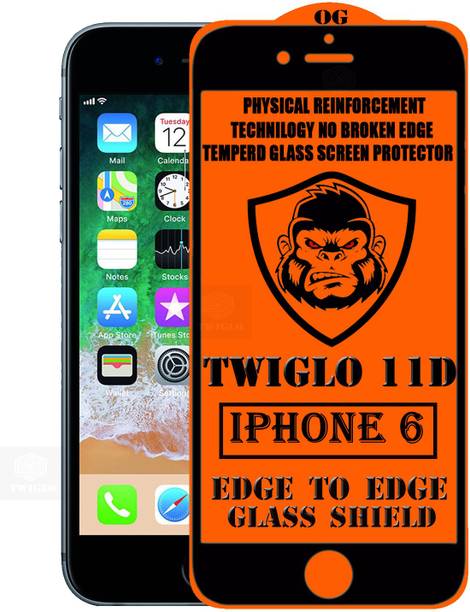 TWIGLO Edge To Edge Tempered Glass for Apple iPhone 6