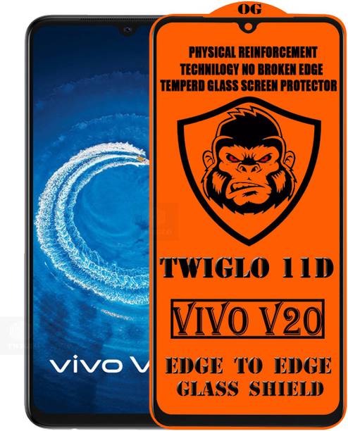TWIGLO Edge To Edge Tempered Glass for VIVO V20