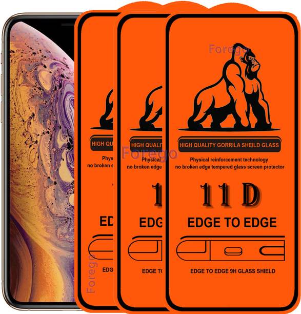 Forego Edge To Edge Tempered Glass for Apple iPhone XS