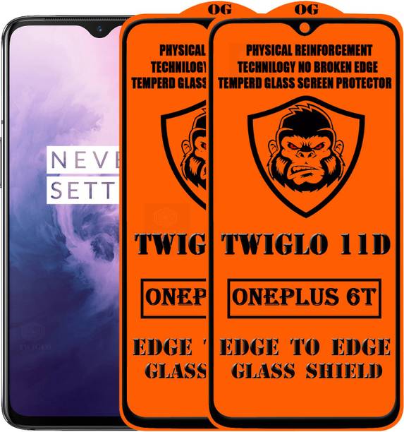 TWIGLO Edge To Edge Tempered Glass for OnePlus 6T