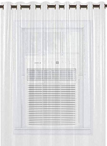 Jainco Decor 213 cm (7 ft) PVC Transparent Door Curtain Single Curtain