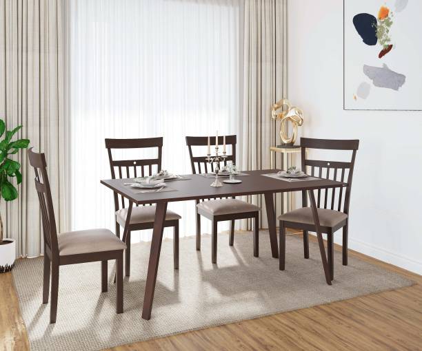 Nilkamal Solace Solid Wood 6 Seater Dining Table