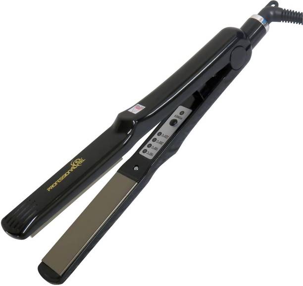 PROFESSIONAL FEEL PF-S9 Ceramic Plate Hair Straightener with adjustable temperature; For all hair types Hair Straightener
