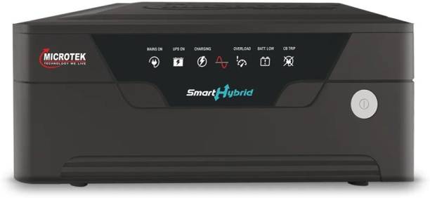 Microtek Smart Hybrid Digital UPS Model 875 (725VA -12V) Pure Sine Wave Inverter