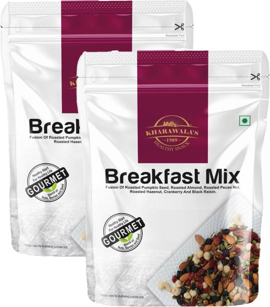 KHARAWALA'S Breakfast Mix Healthy Start for Healthy Life Pack of 2 (200gms each)