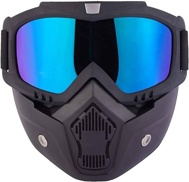 ZRIDE Bike Riding Face Mask Protective Gear Face Shield Motorcycle Goggles Helmet Visor