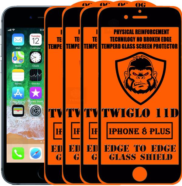TWIGLO Edge To Edge Tempered Glass for Apple iPhone 8 Plus