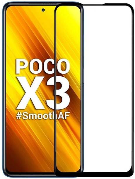 vivek Edge To Edge Tempered Glass for Poco X3