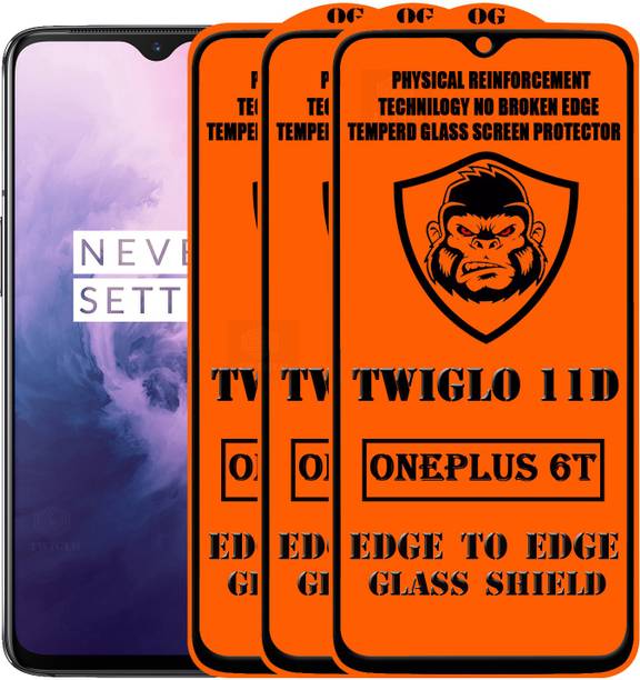 TWIGLO Edge To Edge Tempered Glass for OnePlus 6T